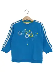 Vorschaubild 1 von Kinder Pullover Sweatshirt Gr. 98 Blau Sportlich 3 Streifen