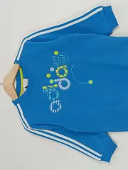 Vorschaubild 3 von Kinder Pullover Sweatshirt Gr. 98 Blau Sportlich 3 Streifen