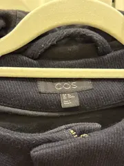 Vorschaubild 2 von Herren Leichte Jacke mit Kapuze Blau Gr. 44 XS Wolle