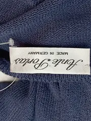 Vorschaubild 3 von Pullover Damen Gr. 42/XL Blau Kurzarm Casual Basic