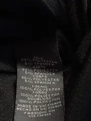 Vorschaubild 4 von Damen Cocktailkleid Gr. 32 Schwarz Elegant Minikleid