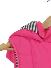 Vorschaubild 5 von Kinder Steppweste mit Kapuze Gr. 158/164 Pink Casual Outdoor
