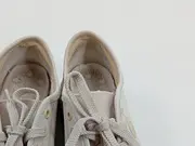 Vorschaubild 3 von Damen Sneaker Low Beige Gr. 39 Textil Schnürung Alltag Schuhe