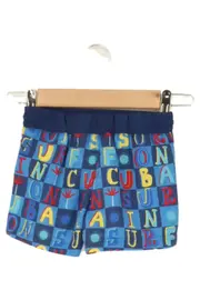 Vorschaubild 1 von Kinder Badeshorts Gr. 74 Blau Schriftzug Tropical Casual