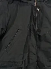 Vorschaubild 3 von Damen Parka Schwarz XL mit Kunstfellkragen