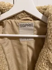 Vorschaubild 6 von Damen Felljacke Teddy Mantel Gr. 38/M Beige Casual Herbst Winter