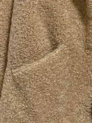 Vorschaubild 4 von Damen Felljacke Teddy Mantel Gr. 38/M Beige Casual Herbst Winter