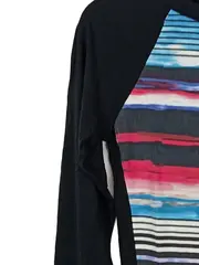 Vorschaubild 5 von Damen Freizeitkleid Gestreift Viskose Gr. 38 Mehrfarbig