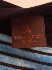 Vorschaubild 6 von Damen Freizeitkleid Gestreift Viskose Gr. 38 Mehrfarbig