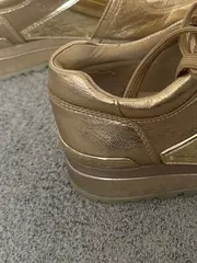 Vorschaubild 4 von Damen Sneaker low Gold Gr. 37 Glamourös Freizeitschuh