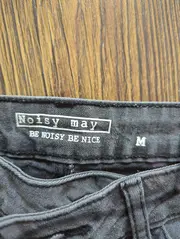 Vorschaubild 3 von Damen Jeans Shorts Grau Gr. M Casual Denim Kurze Hose