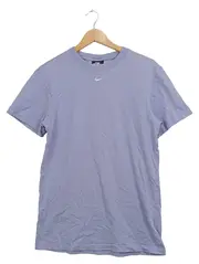 Vorschaubild 2 von Damen T-Shirt Lila Gr. XS Basic Swoosh Logo Baumwolle