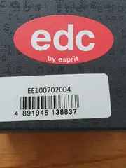 Vorschaubild 2 von EDC Damen Armbanduhr Casual Mehrfarbig Gummi Uhr