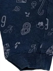 Vorschaubild 3 von Baby Jogginghose Happy Life Baumwolle Blau Gr. 68