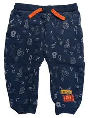 Vorschaubild 1 von Baby Jogginghose Happy Life Baumwolle Blau Gr. 68