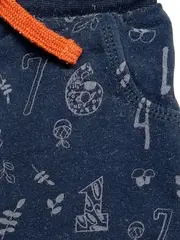 Vorschaubild 4 von Baby Jogginghose Happy Life Baumwolle Blau Gr. 68