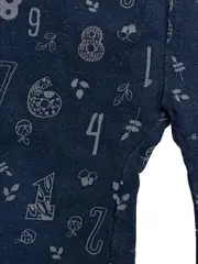 Vorschaubild 5 von Baby Jogginghose Happy Life Baumwolle Blau Gr. 68