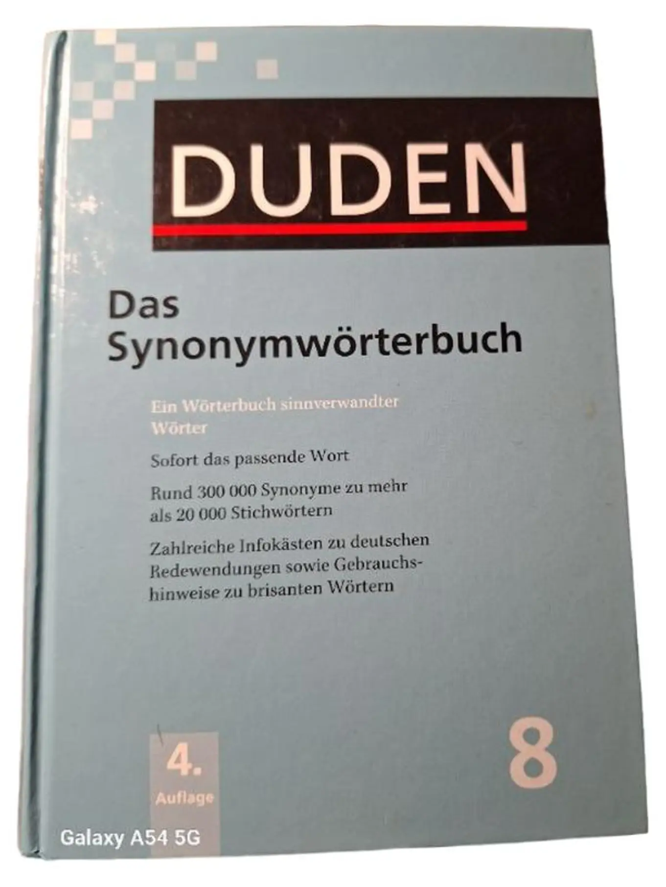 Duden Synonymwörterbuch Hardcover Deutsch Vokabeltraining Wortschatz