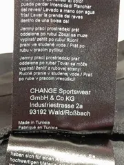 Vorschaubild 5 von Damen Leggings Gr. 38/W30 Schwarz Sportlich Reißverschluss-Details