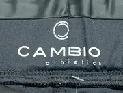 Vorschaubild 3 von Damen Leggings Gr. 38/W30 Schwarz Sportlich Reißverschluss-Details