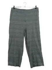 Vorschaubild 1 von Damen Stoffhose Gr. 46 Kariert Mehrfarbig Modern