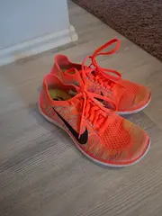 Vorschaubild 2 von Free 4.0 Flyknit Damen Laufschuhe Pink Multicolor Gr. 36,5