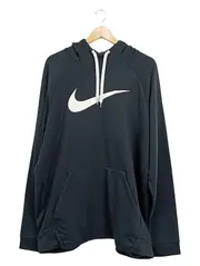 Vorschaubild 1 von Dri-Fit Herren Kapuzenpullover Hoodie Schwarz Logo XXL Sportlich