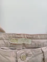 Vorschaubild 3 von Damen Jeans Regular Fit Gr. 36 S W28 Beige Casual Denim Hose