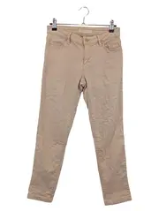 Vorschaubild 1 von Damen Jeans Regular Fit Gr. 36 S W28 Beige Casual Denim Hose