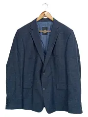 Vorschaubild 1 von Sakko Herren 54/XXL Blau Kariert Business