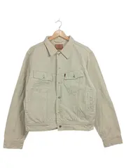 Vorschaubild 1 von Herren Jeansjacke Casual Beige Gr. 52, XL Baumwolle