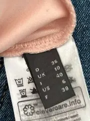 Vorschaubild 4 von Freizeitkleid Damen Gr. 36/S Rosa Rüschen Trägerkleid Midi Elegant