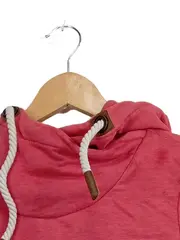 Vorschaubild 4 von Damen Kapuzenpullover Hoodie Pink Meliert Gr. 42 XL