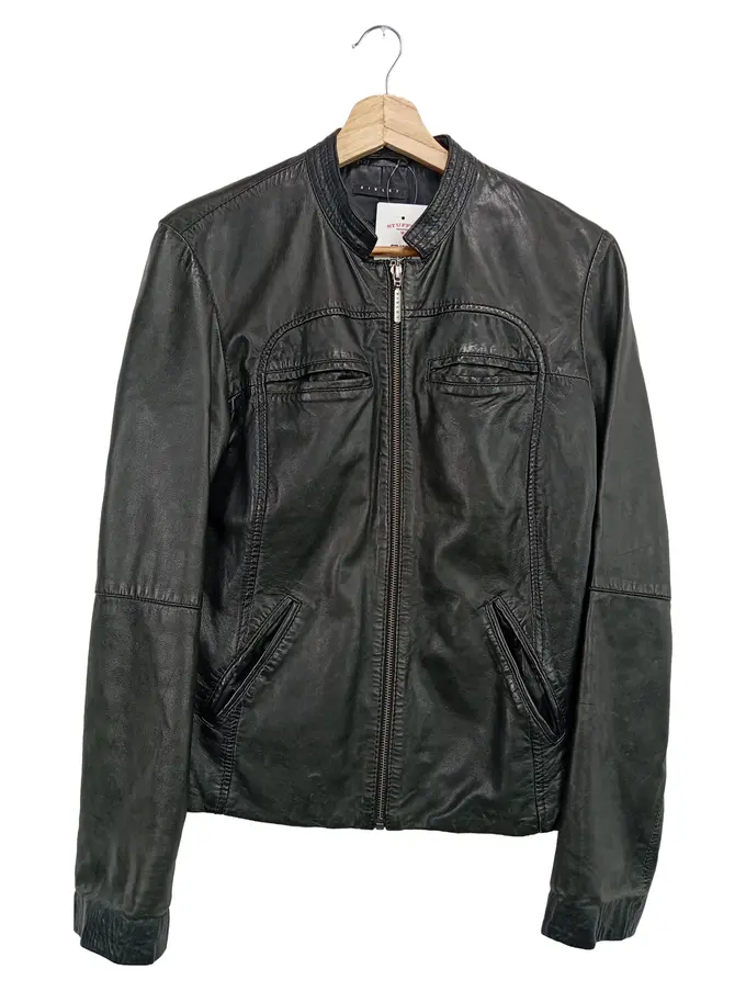SISLEY Lederjacke Bild 1