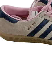 Vorschaubild 2 von Hamburg Sneaker Damen Gr. 38 Beige Wildleder Retro Freizeit Schnürung