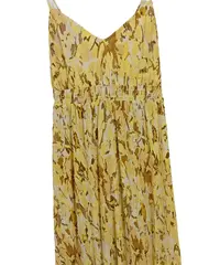 Vorschaubild 3 von MNG Damen Sommerkleid Blumenmuster Gr. 38/M Gelb Feminin