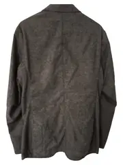 Vorschaubild 3 von Sakko Herren Grau Gr. 50/L Baumwolle Casual Blazer