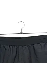 Vorschaubild 2 von Herren Sport Shorts Gr. 50/L Schwarz Polyester Lochmuster Logo