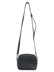 Vorschaubild 1 von Damen Umhängetasche Schwarz Modern Logo-Prägung 20x15cm