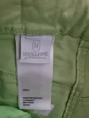 Vorschaubild 3 von Damen Stoffhose Grün Gr. 36/S Baumwolle Stretch Casual