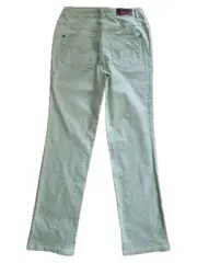 Vorschaubild 2 von Damen Stoffhose Grün Gr. 36/S Baumwolle Stretch Casual