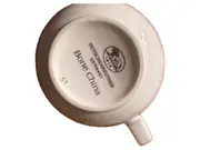 Vorschaubild 2 von Tasse Porzellan Klassisch Geometrisch Weiß 8cm