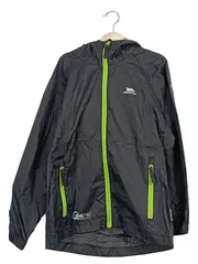 Vorschaubild 1 von Qikpac Kinder Regenjacke Gr. 122/128 Grau Outdoor Kapuze