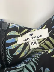 Vorschaubild 5 von Damen Sommerkleid Gr. 34;XS Palmenmuster Mehrfarbig Casual