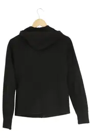 Vorschaubild 2 von Sweatjacke Damen 34/XS Schwarz Kapuze Strass Reißverschluss