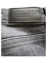 Vorschaubild 2 von Denim Damen Jeans Slim Fit W30/L32 Grau Stretch NEU