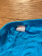 Vorschaubild 2 von Damen Sommerkleid Gr. 34 Türkis Trägerlos Feminin