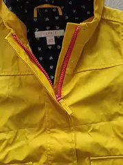 Vorschaubild 2 von Kinder Regenjacke Mädchen Gelb Gr. 104 Outdoor Praktisch