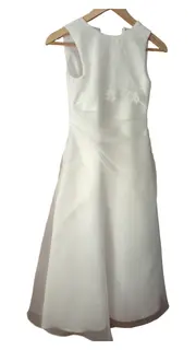 Vorschaubild 1 von Mädchen Kommunionkleid Weiß Gr. 134 Festlich Spitze