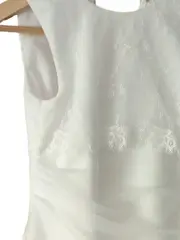 Vorschaubild 3 von Mädchen Kommunionkleid Weiß Gr. 134 Festlich Spitze